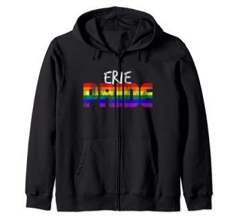 Erie Pride Zip Hoodie